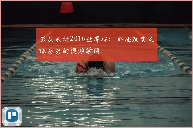深度剖析2016世界杯：那些改变足球历史的视频瞬间